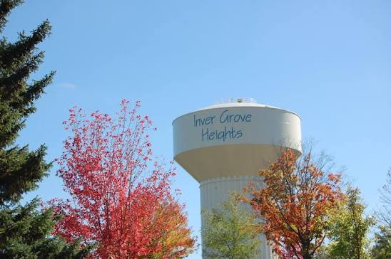 Inver Grove Heights Minnesota water tower